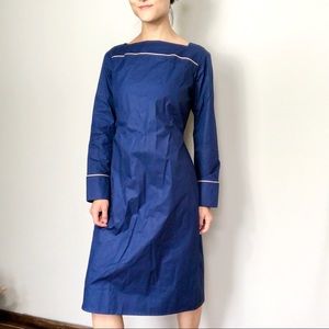 TRADEMARK minimalist bateau shift dress